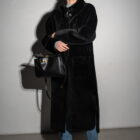 Дублянка з натуральної шкіри в чорному кольорі,двохстороння 6