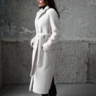 Дублянка з натуральної шкіри в бежевому кольорі,двохстороння 4