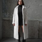 Дублянка з натуральної шкіри в бежевому кольорі,двохстороння 13