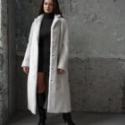 Дублянка з натуральної шкіри в бежевому кольорі,двохстороння 11