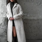 Дублянка з натуральної шкіри в бежевому кольорі,двохстороння 19