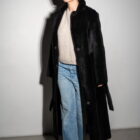 Дублянка з натуральної шкіри в чорному кольорі,двохстороння 17