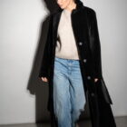 Дублянка з натуральної шкіри в чорному кольорі,двохстороння 18