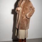 Дублянка з натуральної шкіри в темно-бежевому кольорі,двохстороння 7