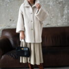 Дублянка з натуральної шкіри в кремовому кольорі,двохстороння 5