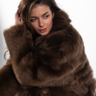 Дублянка з натуральної шкіри в бежевому кольорі,двохстороння 7