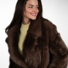 Дублянка з натуральної шкіри в бежевому кольорі,двохстороння 31