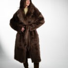 Дублянка з натуральної шкіри в бежевому кольорі,двохстороння 20