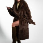 Дублянка з натуральної шкіри в бежевому кольорі,двохстороння 25