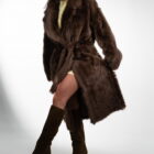 Дублянка з натуральної шкіри в бежевому кольорі,двохстороння 27