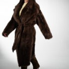 Дублянка з натуральної шкіри в бежевому кольорі,двохстороння 26