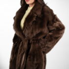 Дублянка з натуральної шкіри в бежевому кольорі,двохстороння 29