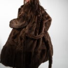 Дублянка з натуральної шкіри в бежевому кольорі,двохстороння 13