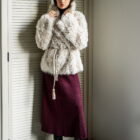 Дублянка з натуральної шкіри TIGRADO в кремовому кольорі,двохстороння 3