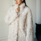 Дублянка з натуральної шкіри TIGRADO в бежевому кольорі,двохстороння 2