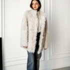 Дублянка з натуральної шкіри TIGRADO в бежевому кольорі,двохстороння 4