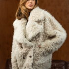 Дублянка з натуральної шкіри TIGRADO в бежевому кольорі,двостороння 5