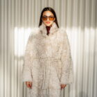 Дублянка з натуральної шкіри TIGRADO в кремовому кольорі,двохстороння 3