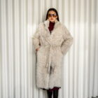 Дублянка з натуральної шкіри TIGRADO в кремовому кольорі,двохстороння 4