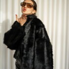 Дублянка з натуральної шкіри в чорному кольорі,двохстороння 3