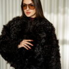 Дублянка з натуральної шкіри TIGRADO в темно-коричневому кольорі,двохстороння 4