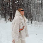 Дублянка з натуральної шкіри TIGRADO в кремовому кольорі,двохстороння 3