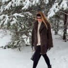 Дублянка з натуральної шкіри TIGRADO в світло-коричневому кольорі,двостороння 4