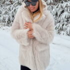 Дублянка з натуральної шкіри в кремовому кольорі,двохстороння 5