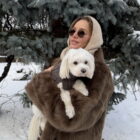 Дублянка з натуральної шкіри в бежевому кольорі,двохстороння 2