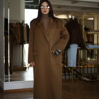 Пальто в темно-бежевому кольорі 13