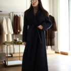 Пальто в темно-синьому кольорі 3