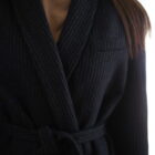 Пальто в темно-синьому кольорі 4