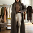 Пальто в бежевому кольорі 2